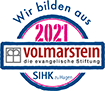 Zertifikat der SIHK Hagen - Ausbildungsbetrieb 2021